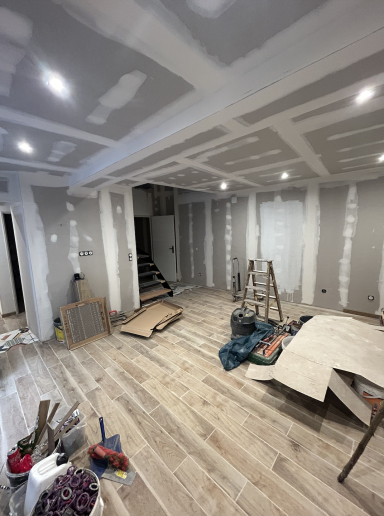 Eclairage dans un appartement 